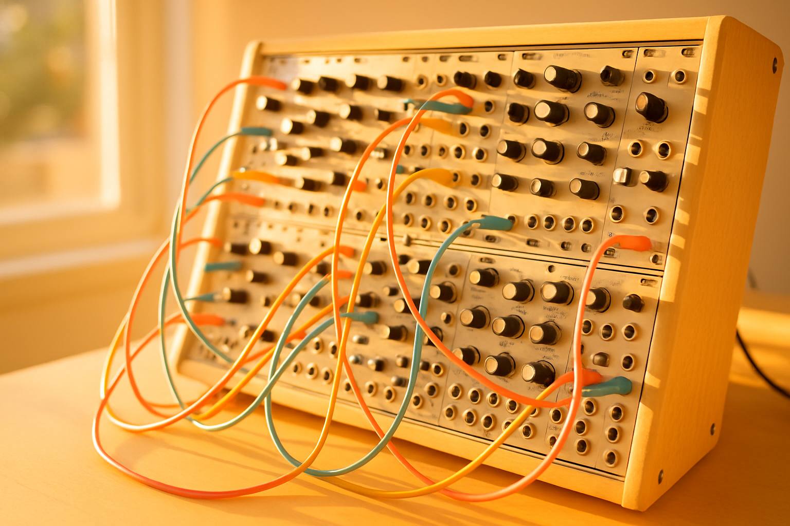 modular synth rack