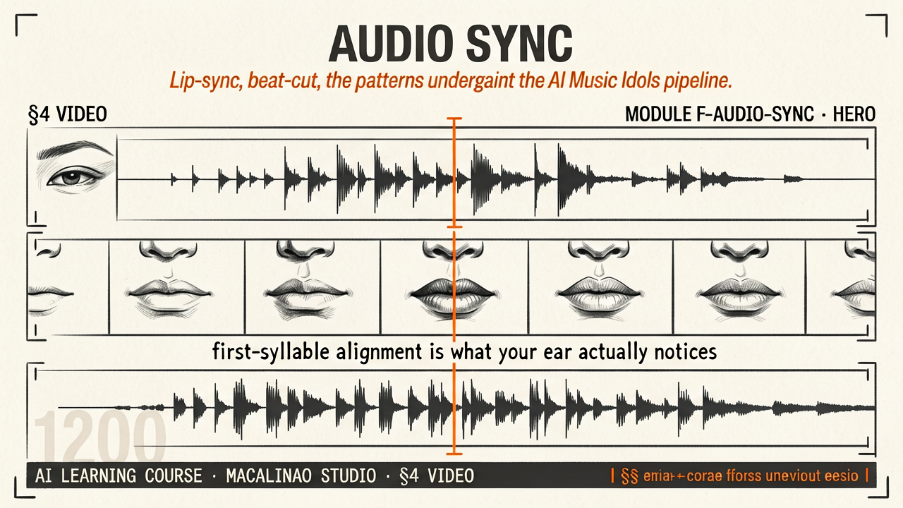Audio Sync hero illustration