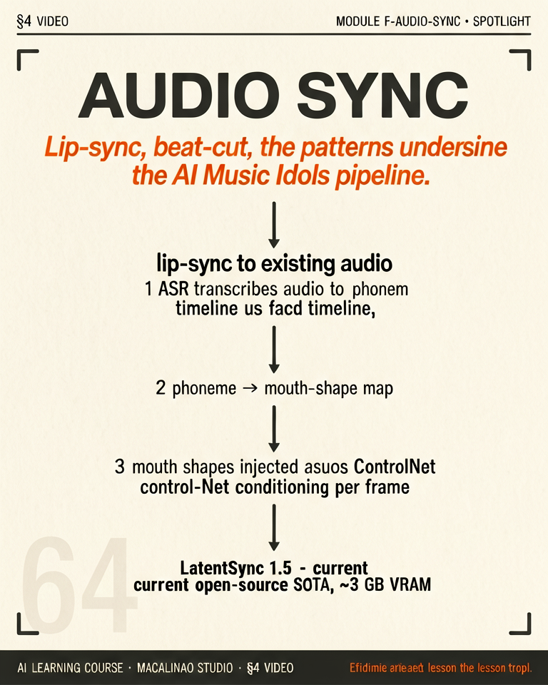 Audio Sync spotlight illustration