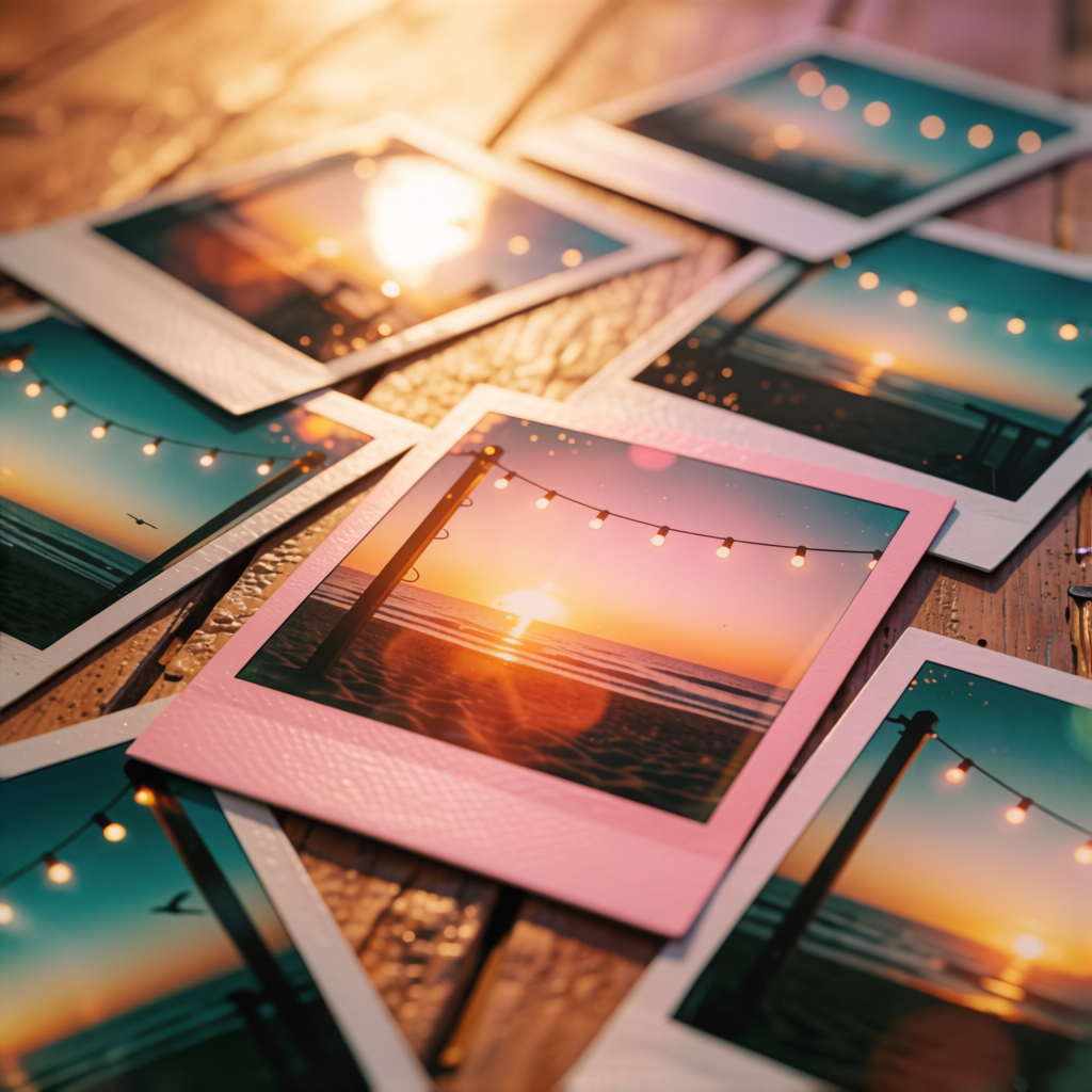 Polaroid Heart cover