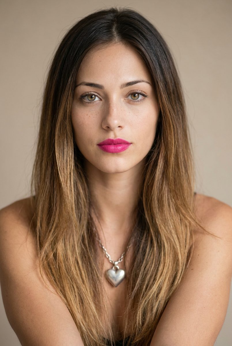face 01 — front-facing, studio key light